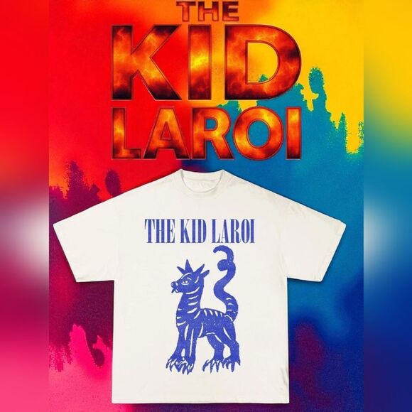 THE KID LAROI EOTWT Graphic Men's T-Shirt SIZE LARGE - Picture 1 of 4